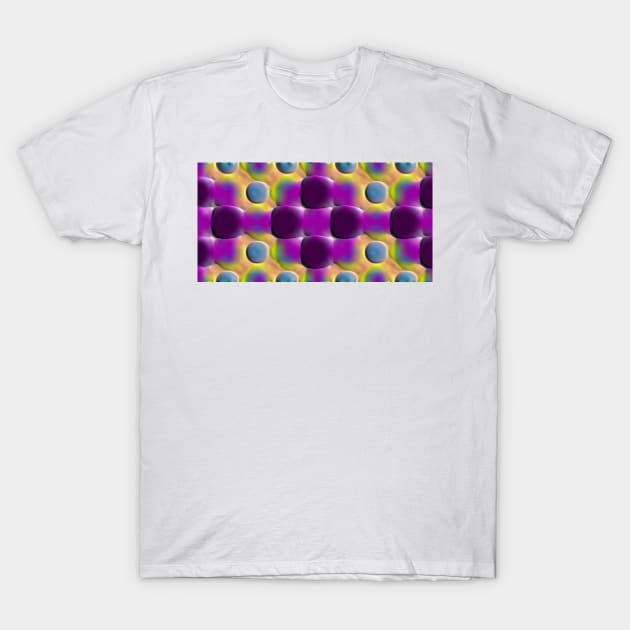 FAAFO ART Seamless Artistic Vertical Patterns T-Shirt by FAAFO